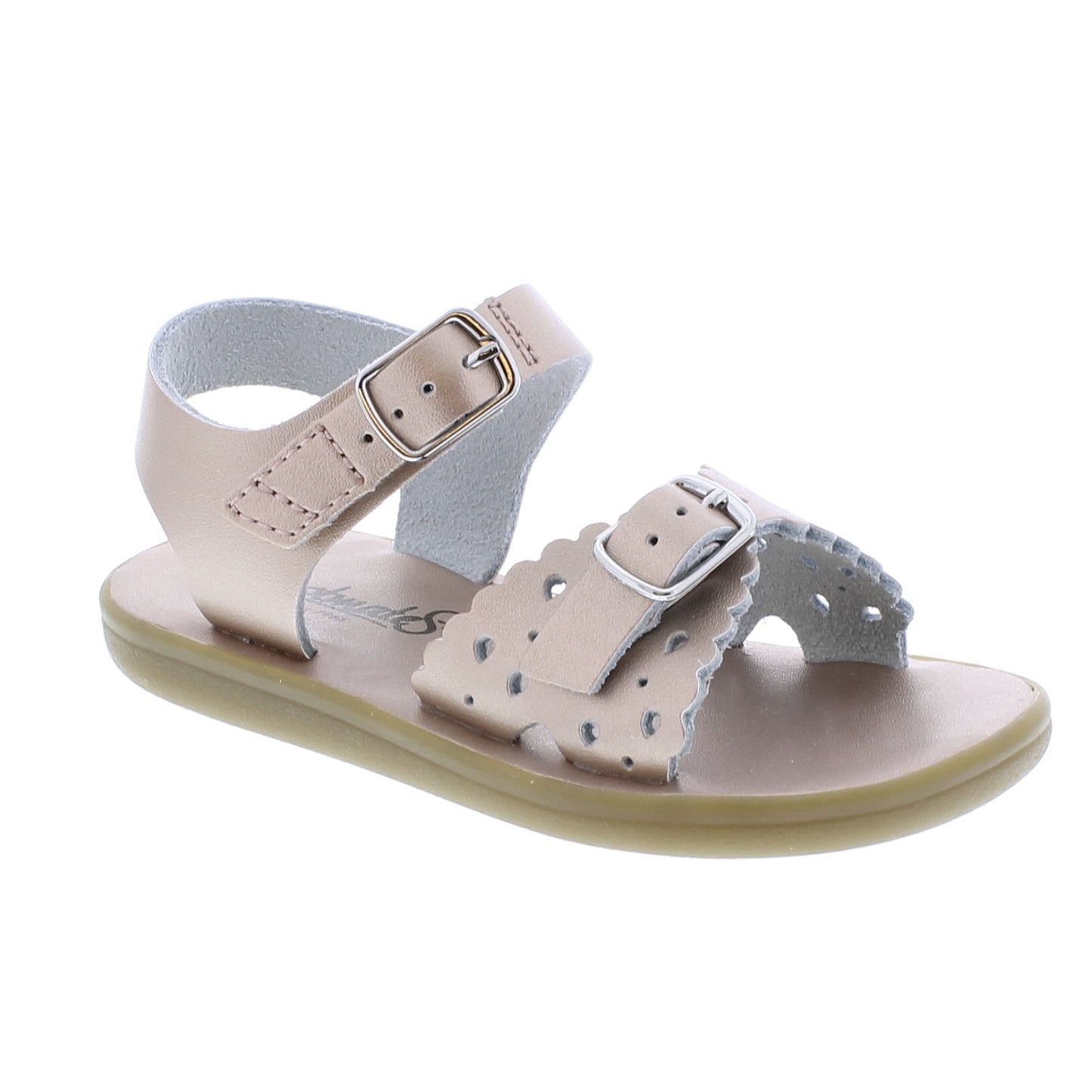 Footmates Shoes Eco-Ariel - Rose Gold Microfiber