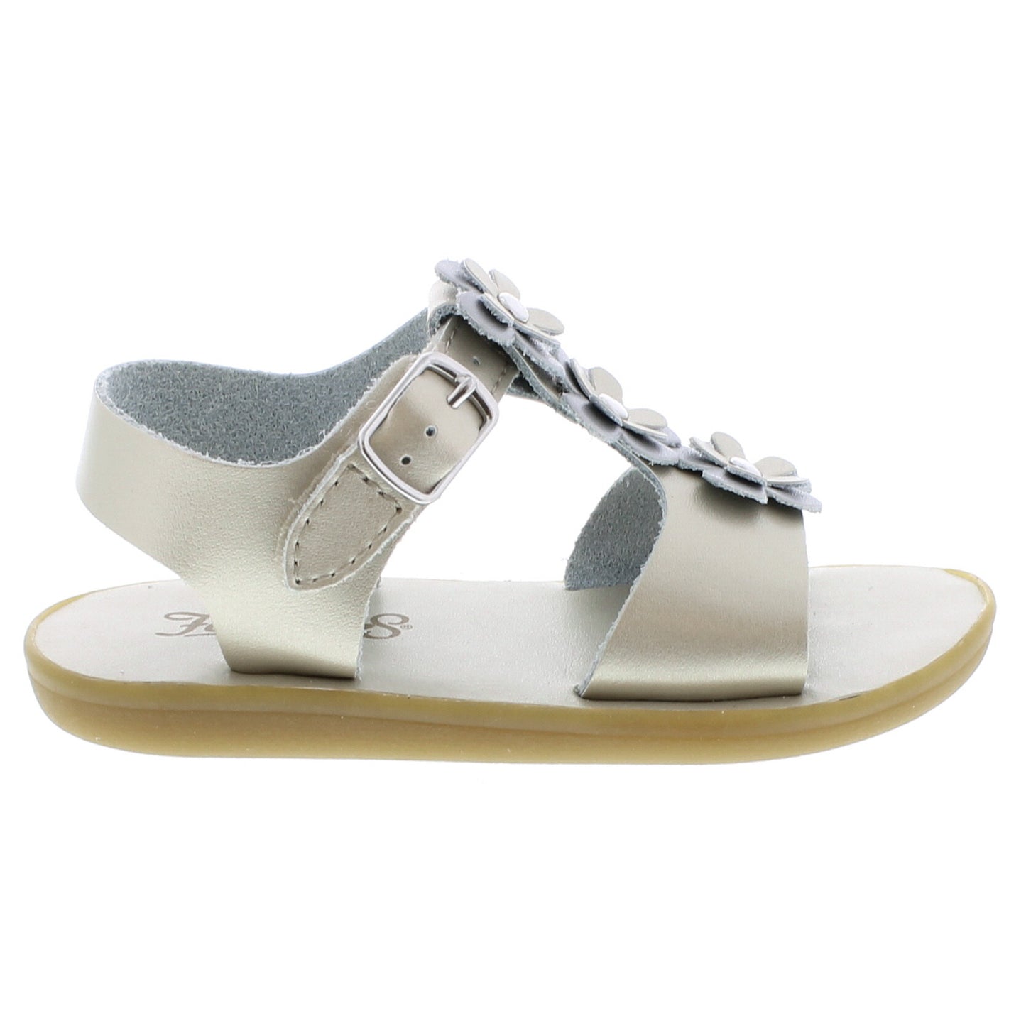 Footmates Shoes Eco-Jasmine - Soft Gold Microfiber