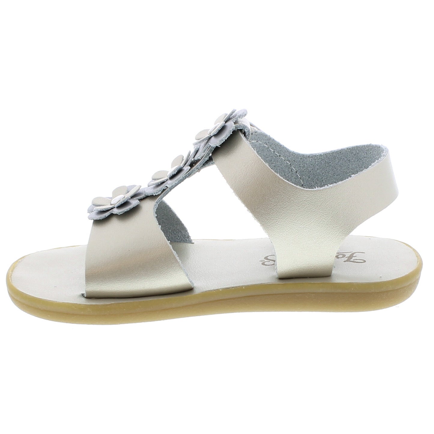 Footmates Shoes Eco-Jasmine - Soft Gold Microfiber