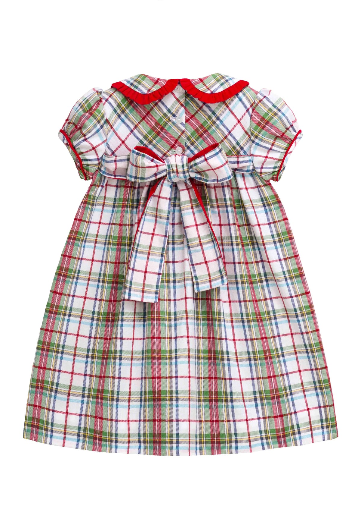 Little English Eleanor Dress--Douglas Plaid