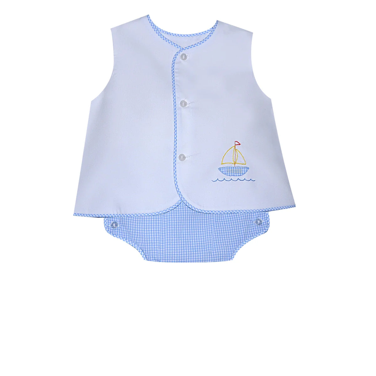 Remember Nguyen Mason Diaper Set--Sailboat