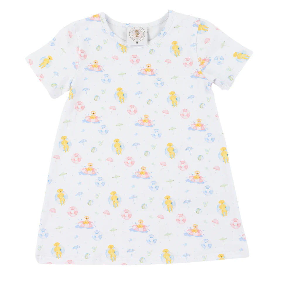 Cypress Row Poolside Paws Susie Swing Dress
