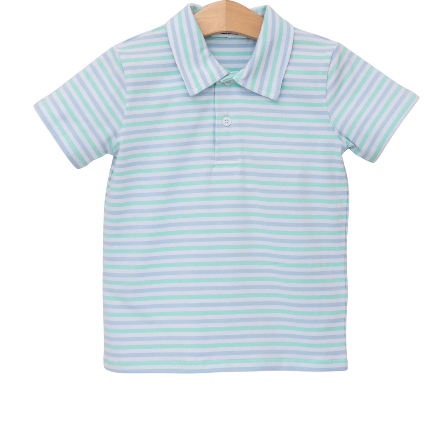Jellybean by Smocked Candy Michael Polo- Seaside Stripe