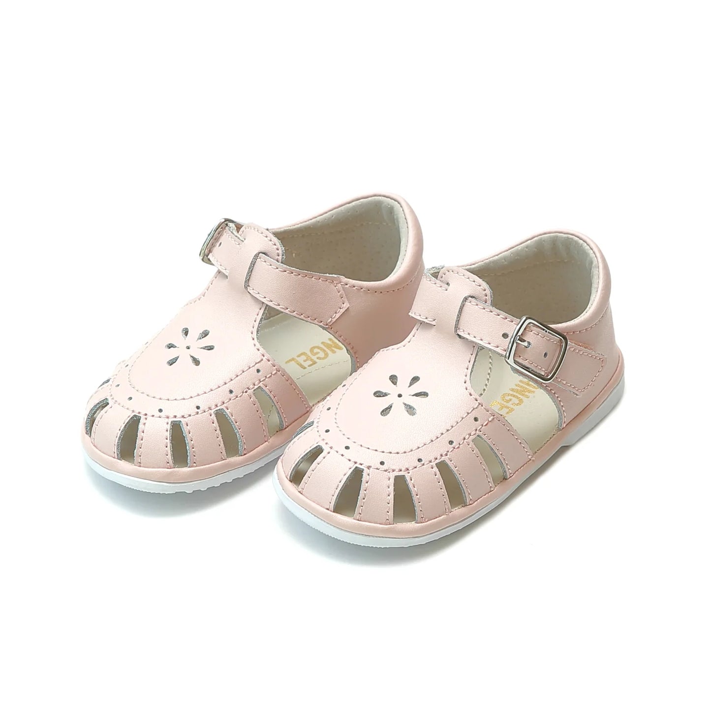 L'Amour Shoes Shelby Caged Sandal (Baby)