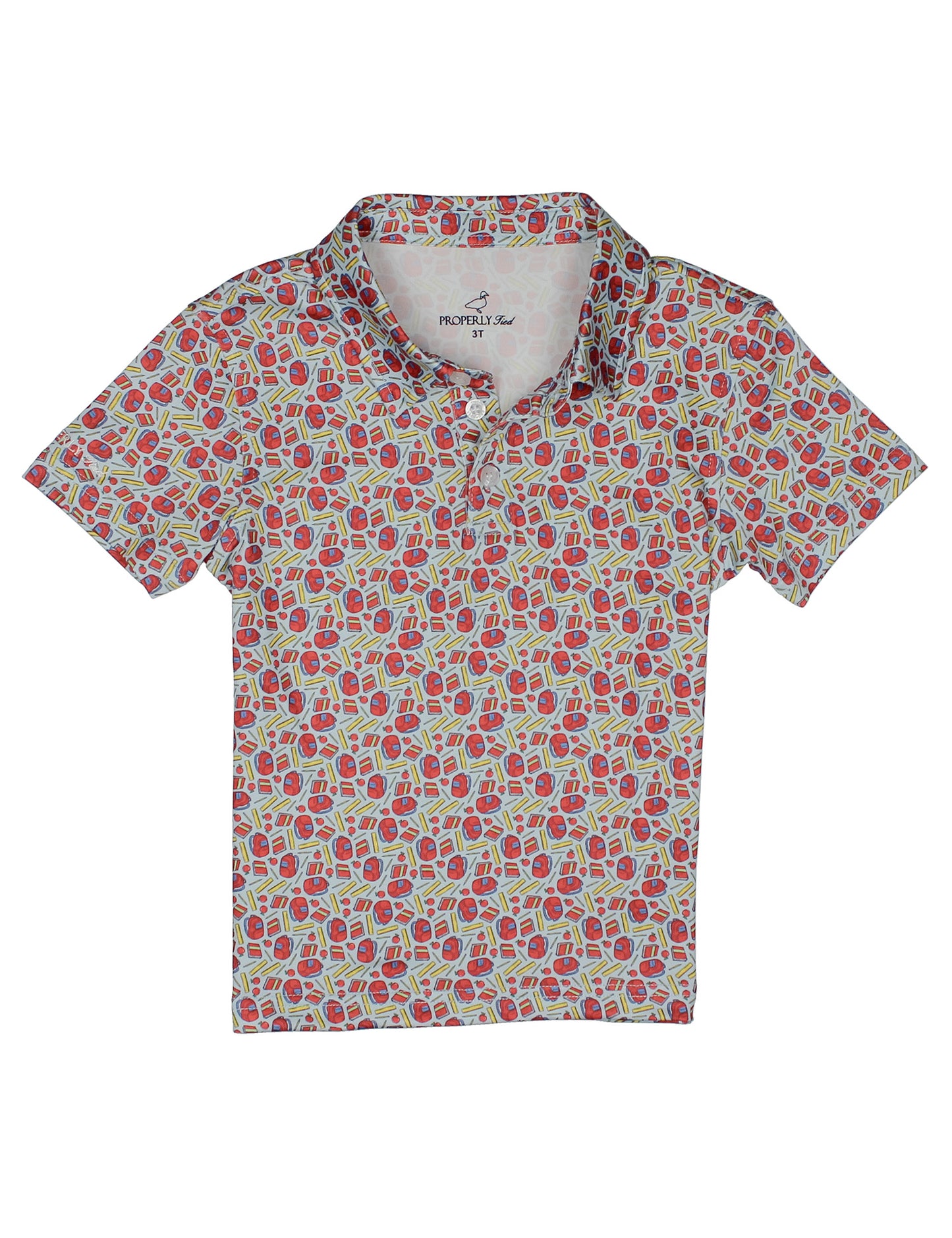 Properly Tied Boys Inlet Classroom Polo