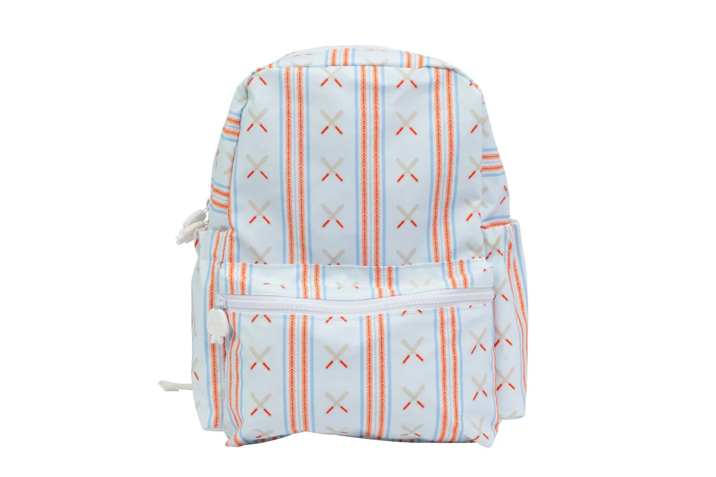Apple of My Isla Baseball Small Backpack