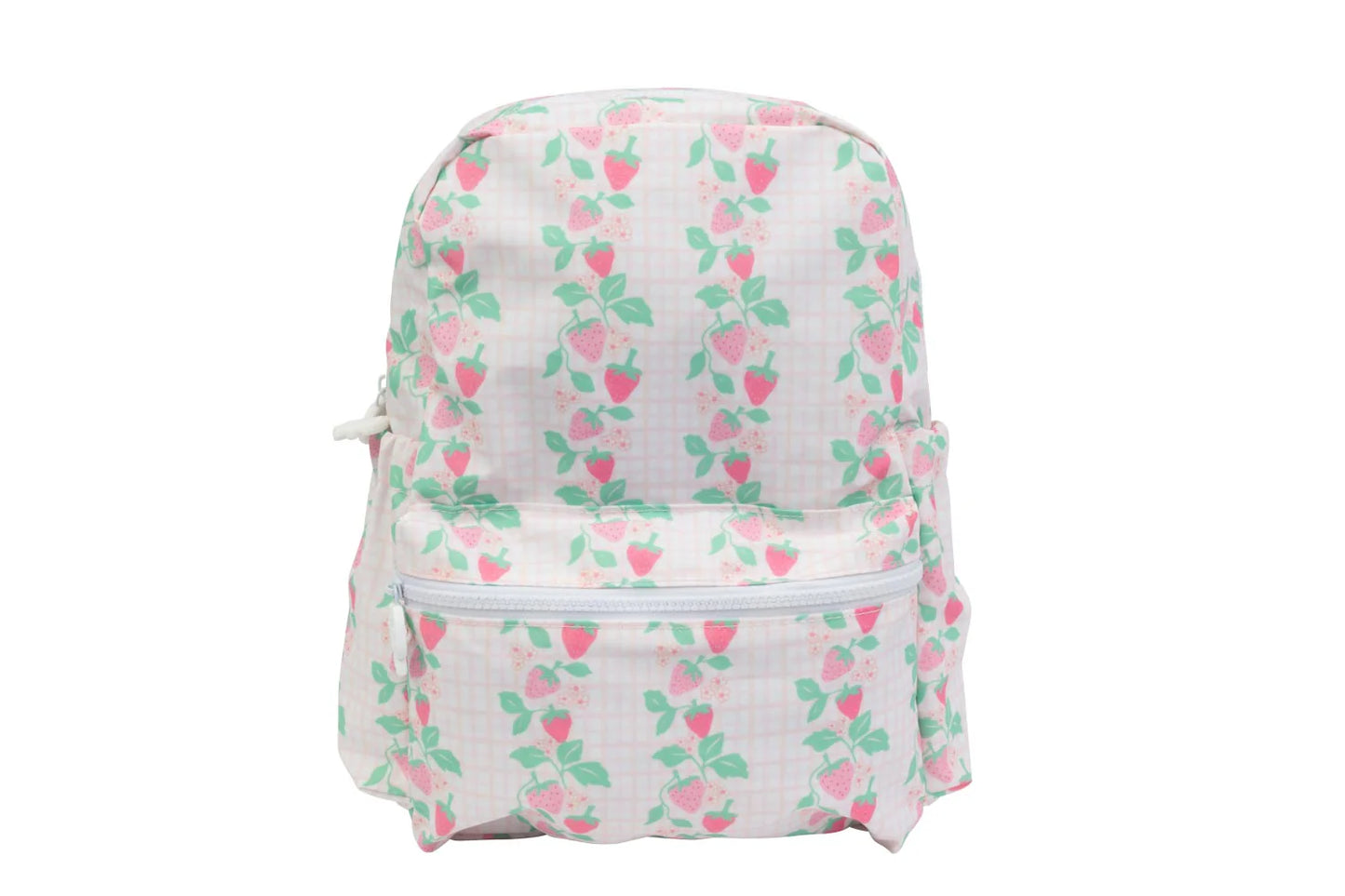 Apple of My Isla Large Backpack--Strawberries