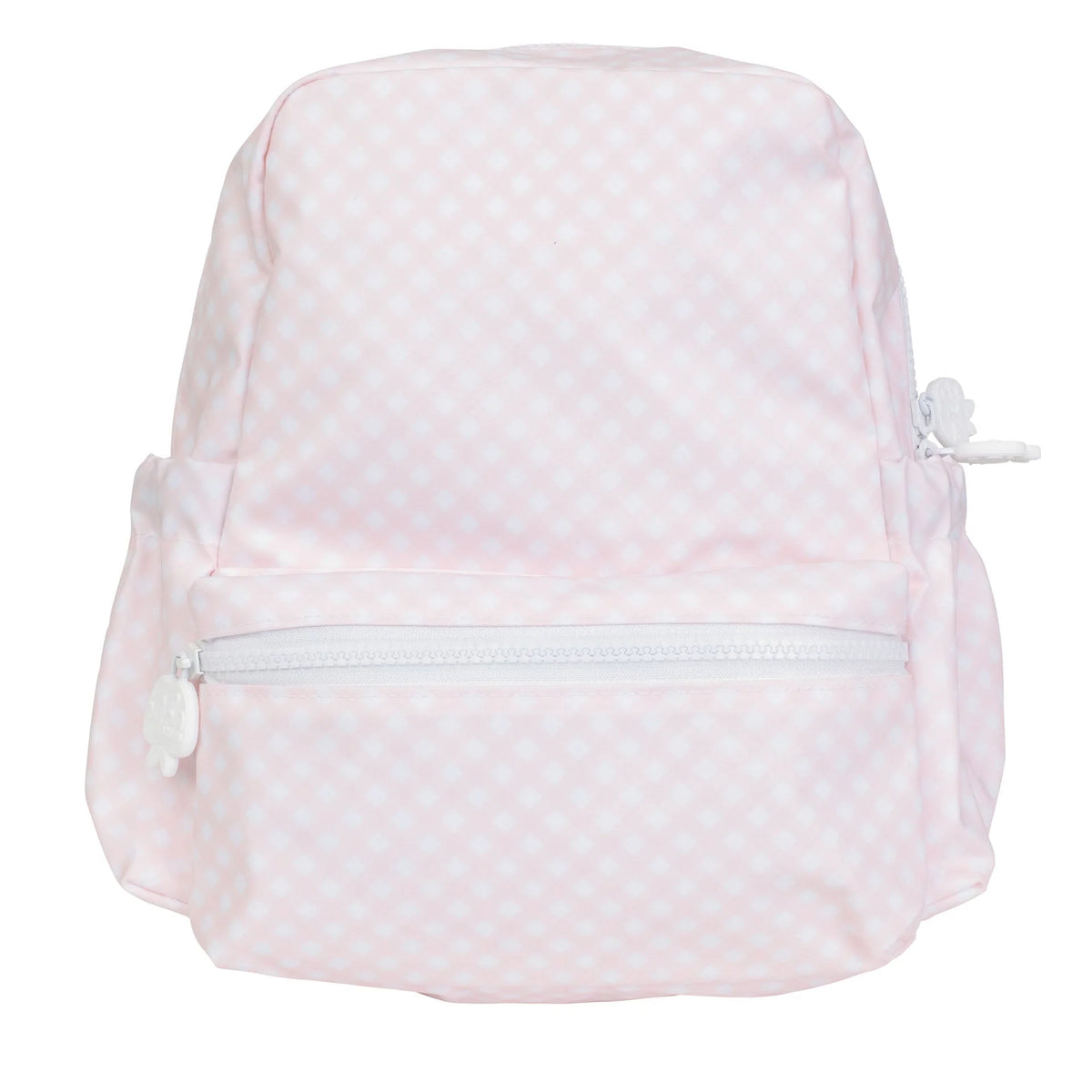 Apple of My Isla Large Backpack--Pink Gingham