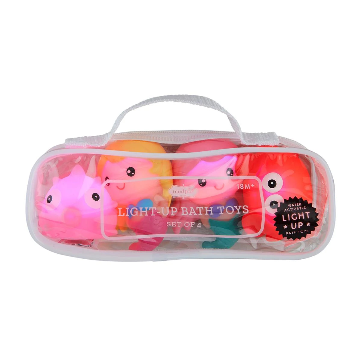 Mud Pie Light Up Mermaid Bath Toys