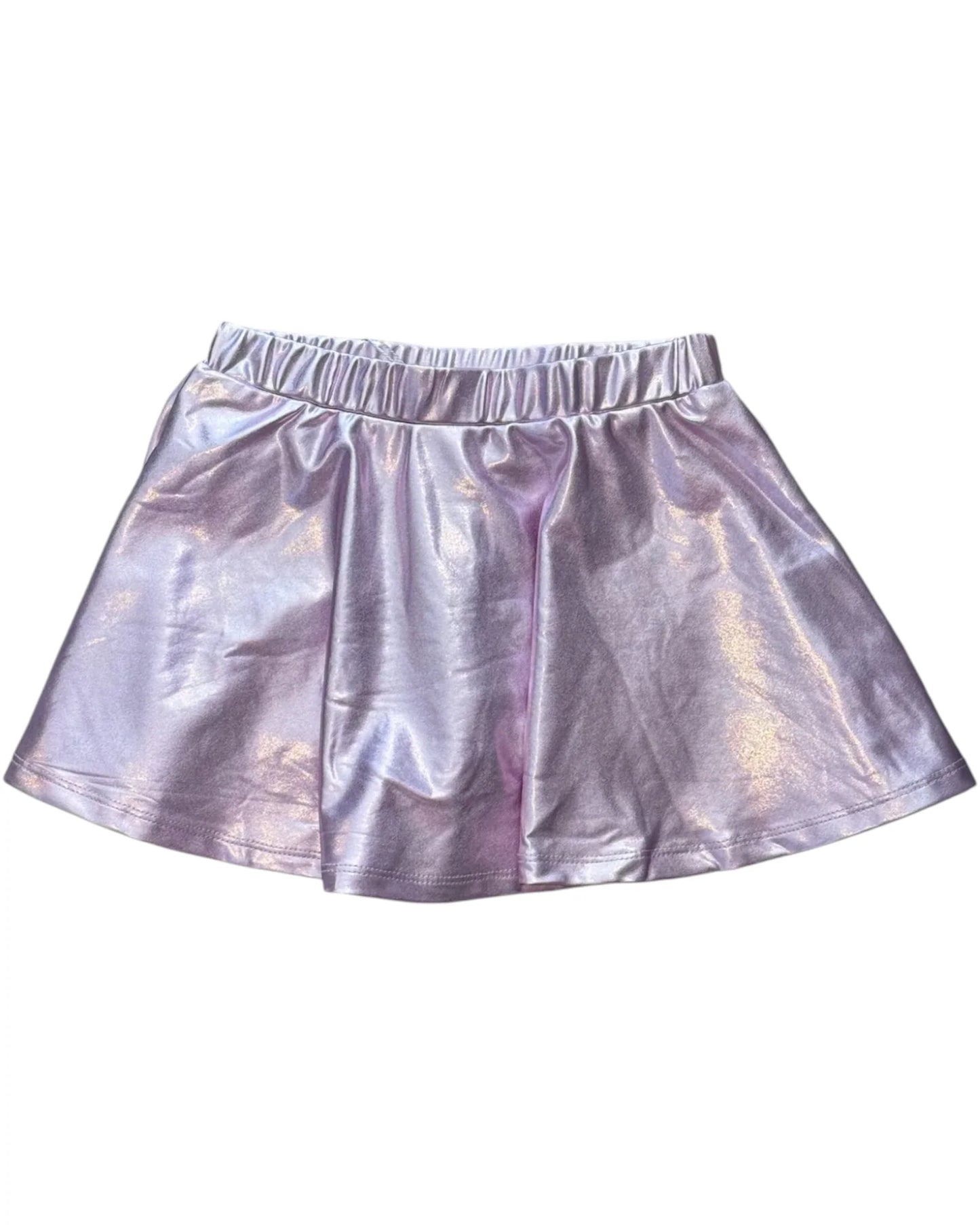 LuLu BeBe Metallic Lavender Skort