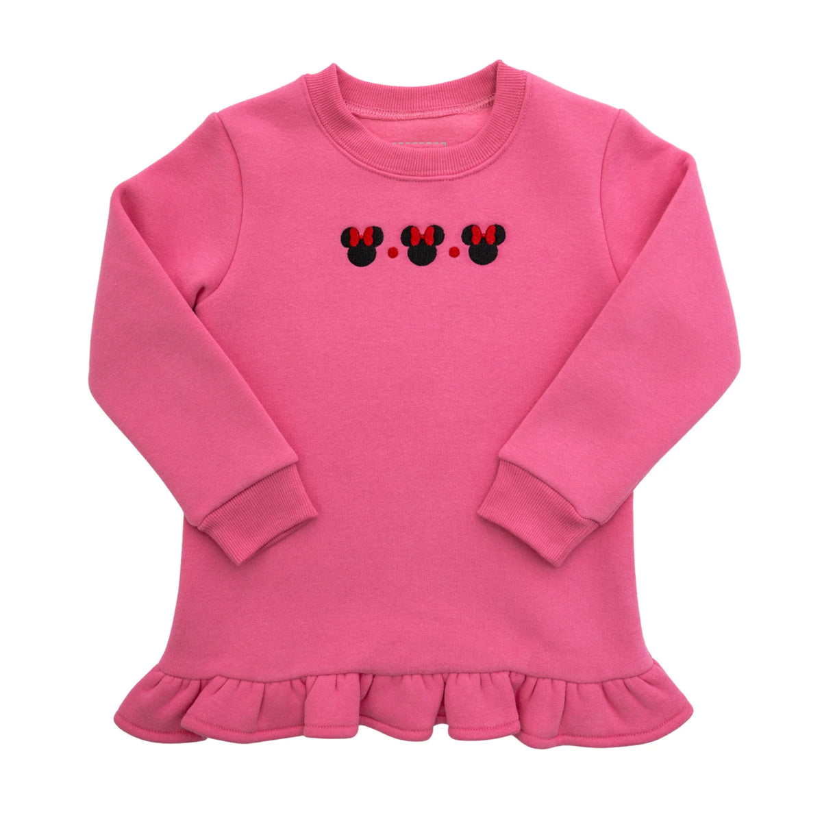 Itsy Bitsy Minnie Mouse Ruffle Sweatshirt