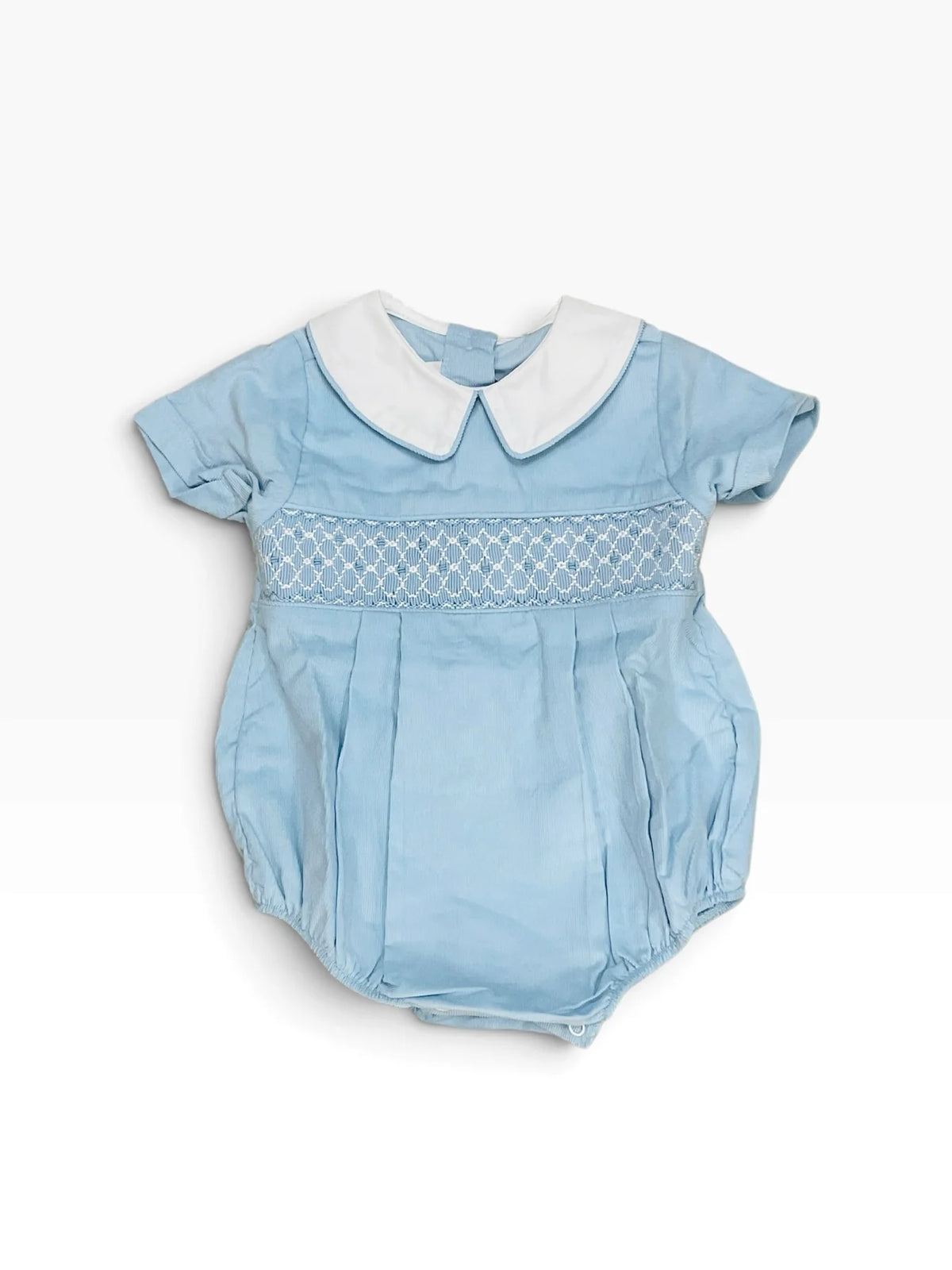 Baby Blessings Light Blue Geometric Julian Bubble