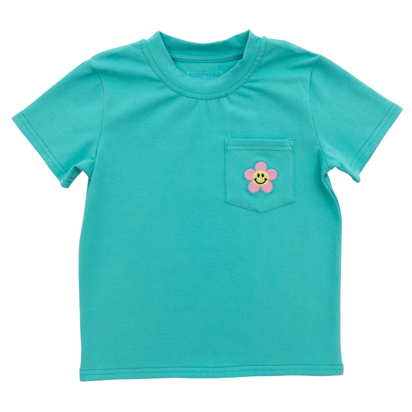 Itsy Bitsy Pocket Tee-Flower