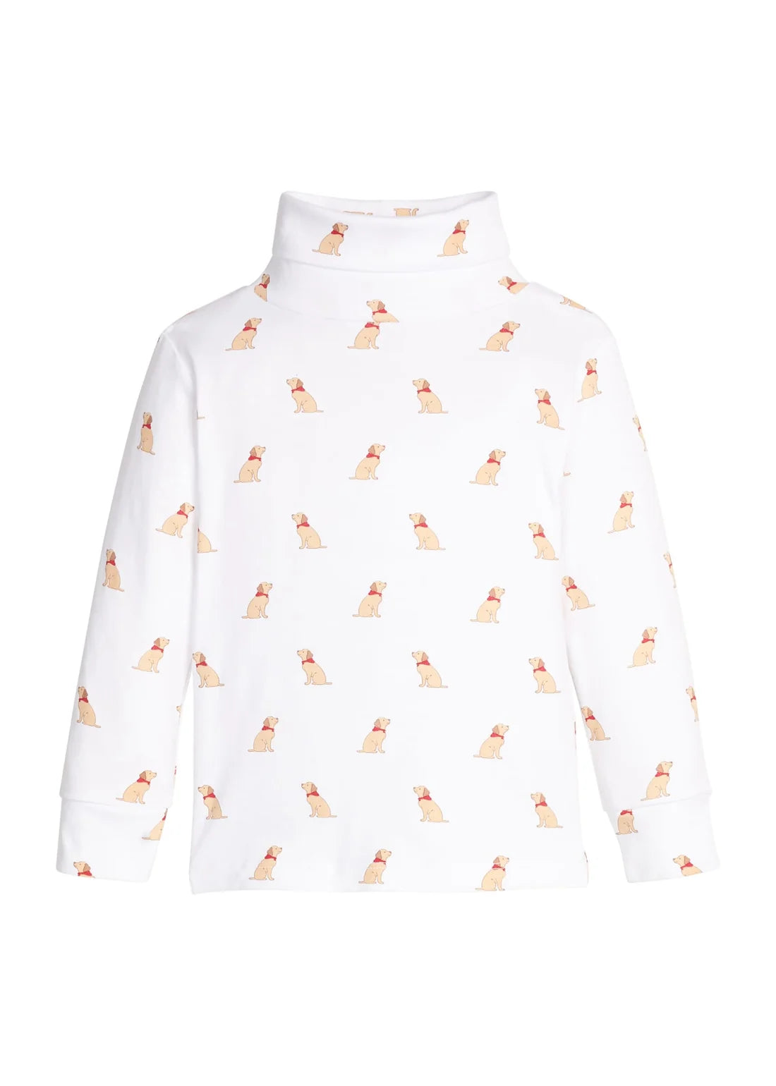 Little English Printed Turtleneck--Seated Labs