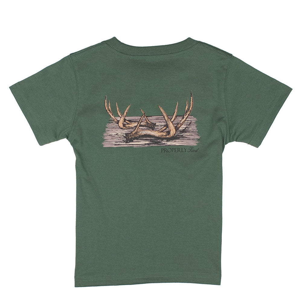 Properly Tied Boys Mallard Shorts--Camel
