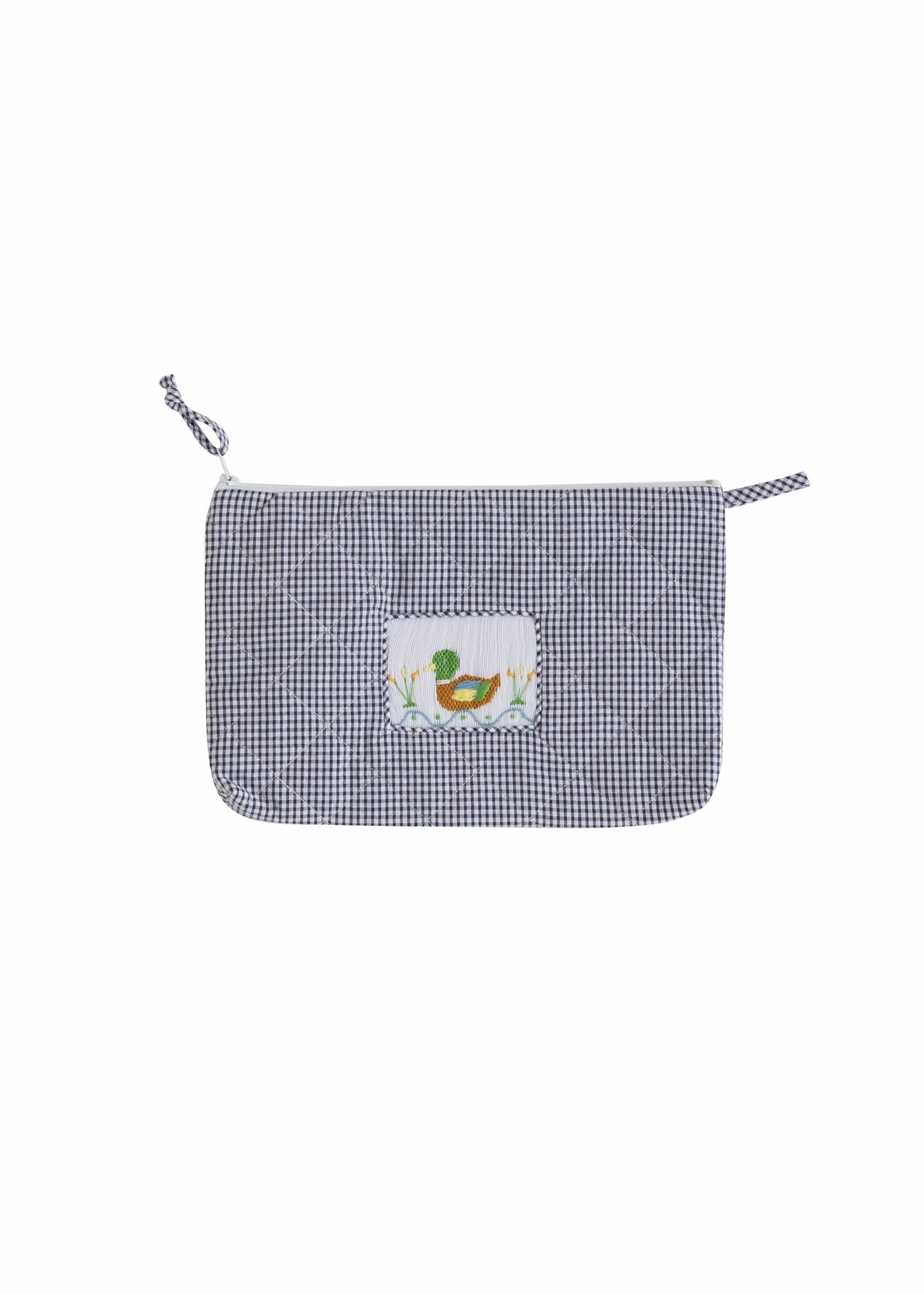 Little English Quilted Cosmetic--Mallard