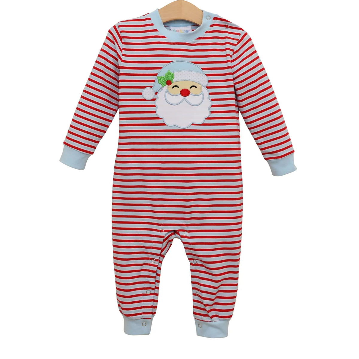 Jellybean Jolly St. Nick Romper
