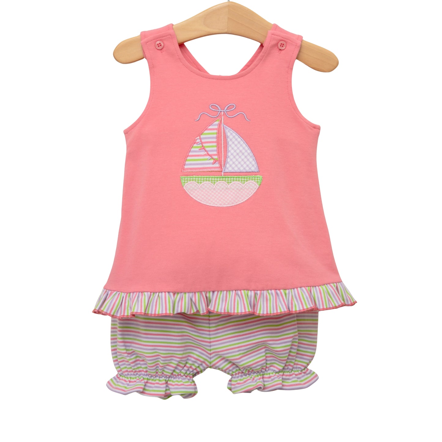 Jellybean by Smock Candy Sailin' Away Swing Back Bloomer Set