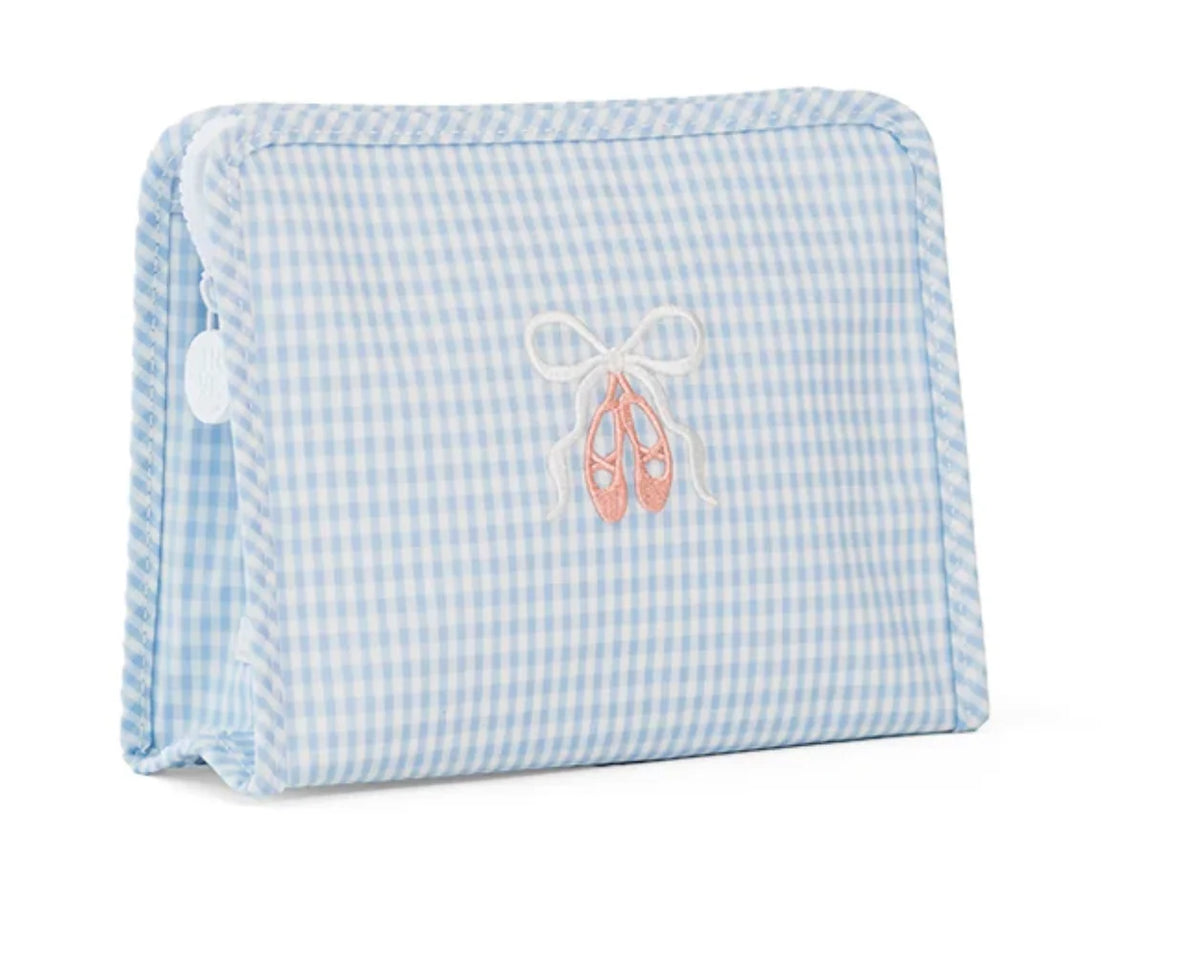 TRVL Design Roadie Large Zip Pouch--Ballet Mist