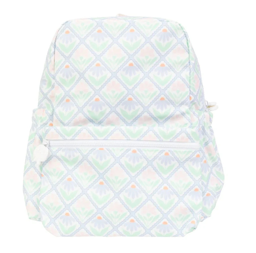 Apple of My Isla The Small Backpack--Pastel Floral