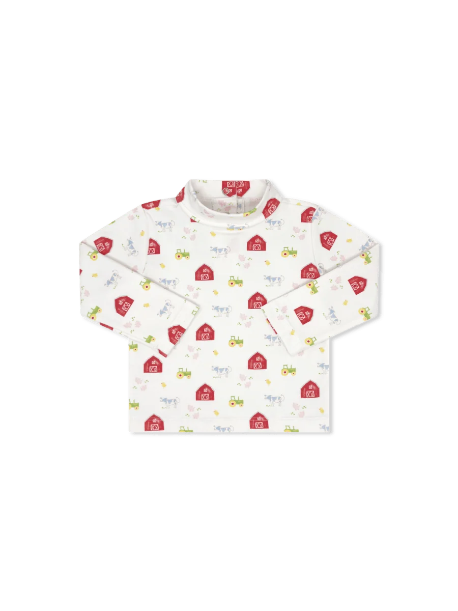 Lullaby Set Tiny Tot Turtleneck--Barnyard Tales
