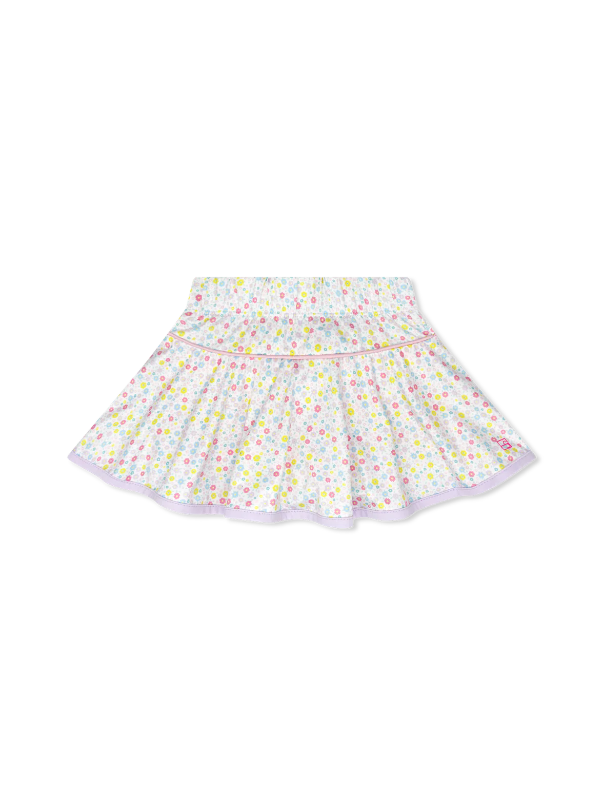 Set Fashions Quinn Skort--Sunny Day Floral, Cotton Candy Pink
