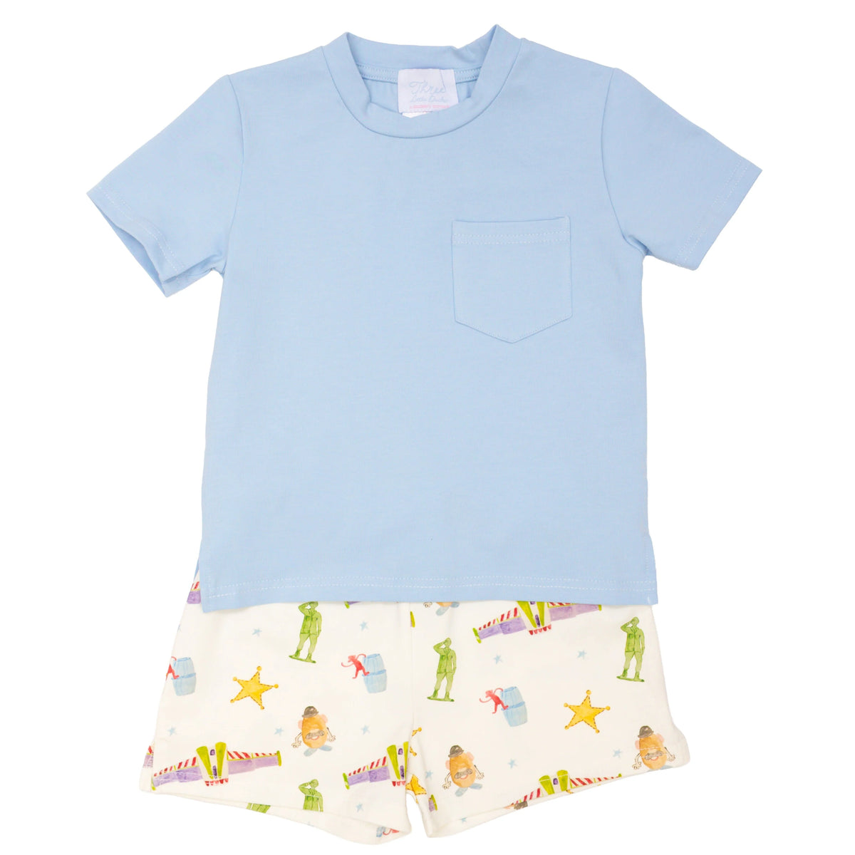 Three Little Ducks Covington Crewneck with Stafford Shorts--You've Got a Friend in Me