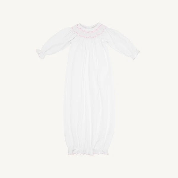 Beaufort Bonnet Sweetly Smocked Greeting Gown (Girl)