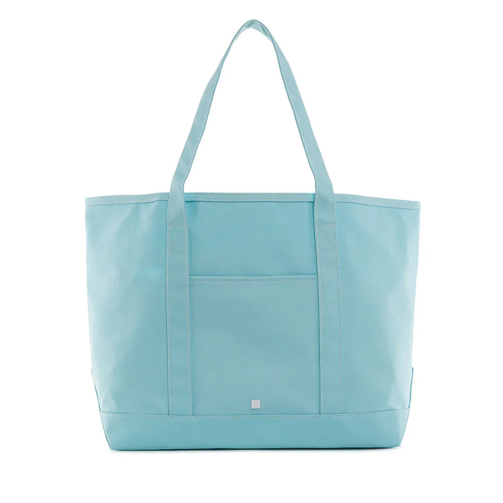 TRVL Design Maxi Tote Coated Canvas Large Lake Blue