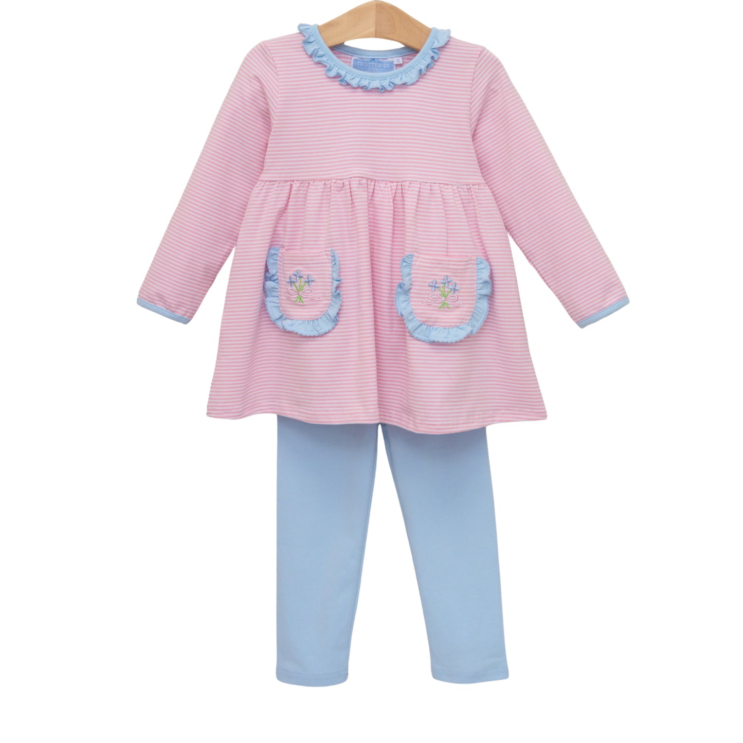 Trotter Street Flower Bouquet Pant Set