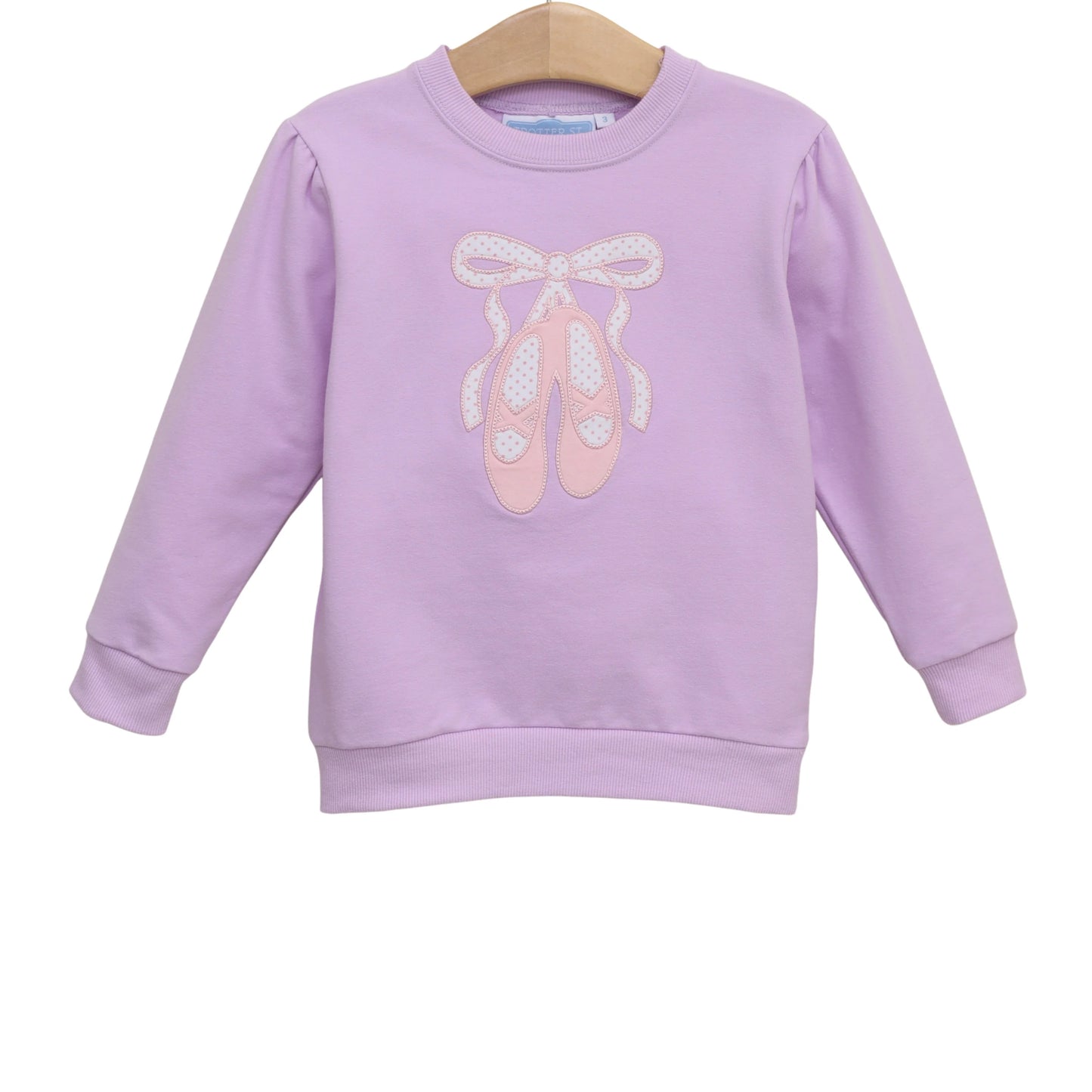 Trotter Street French Terry Pullover--Ballet Shoes