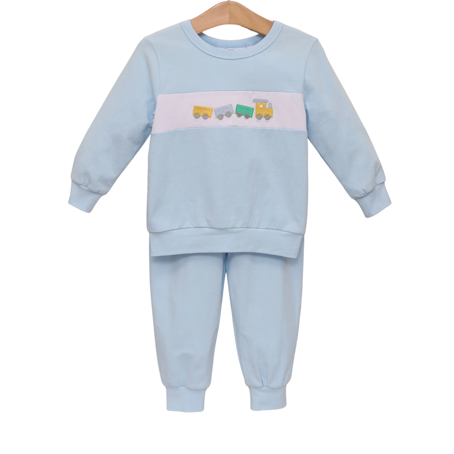 Trotter Street Train Jogger Set