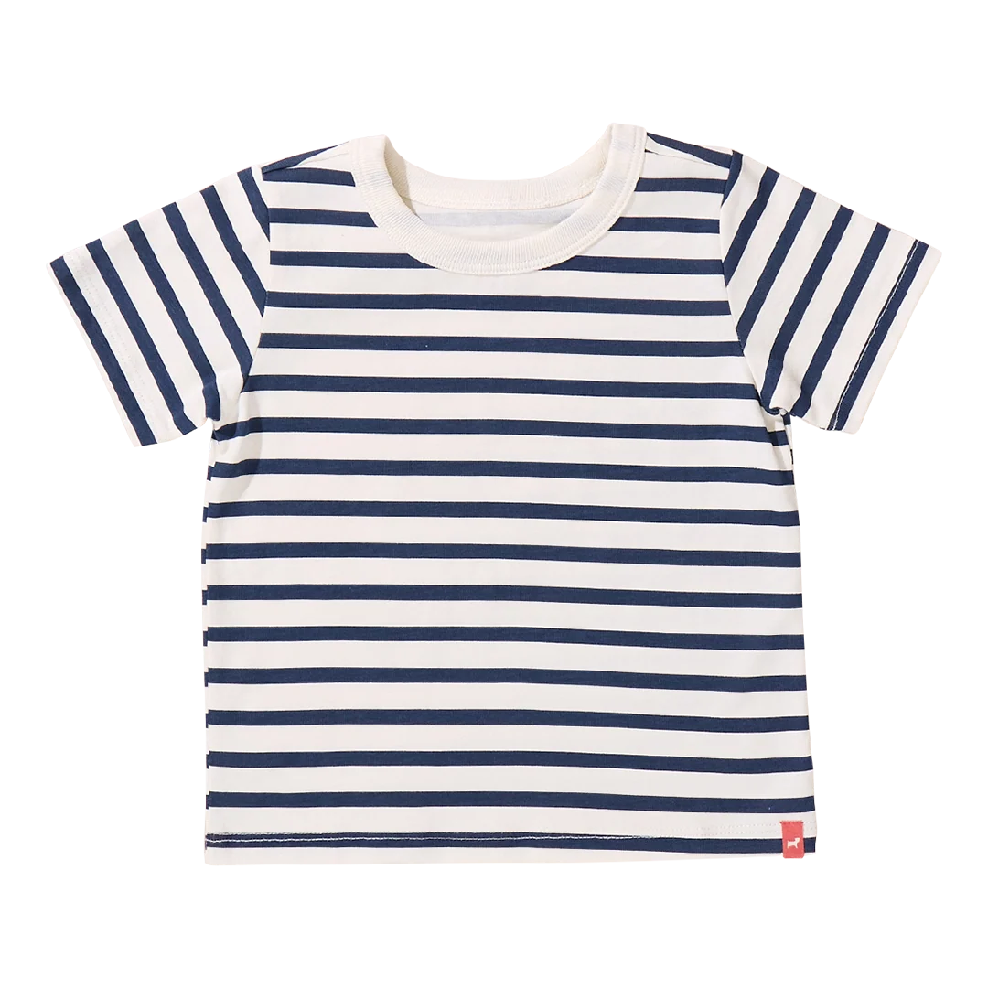 Coop Adventure T-Shirt--Navy Stripe