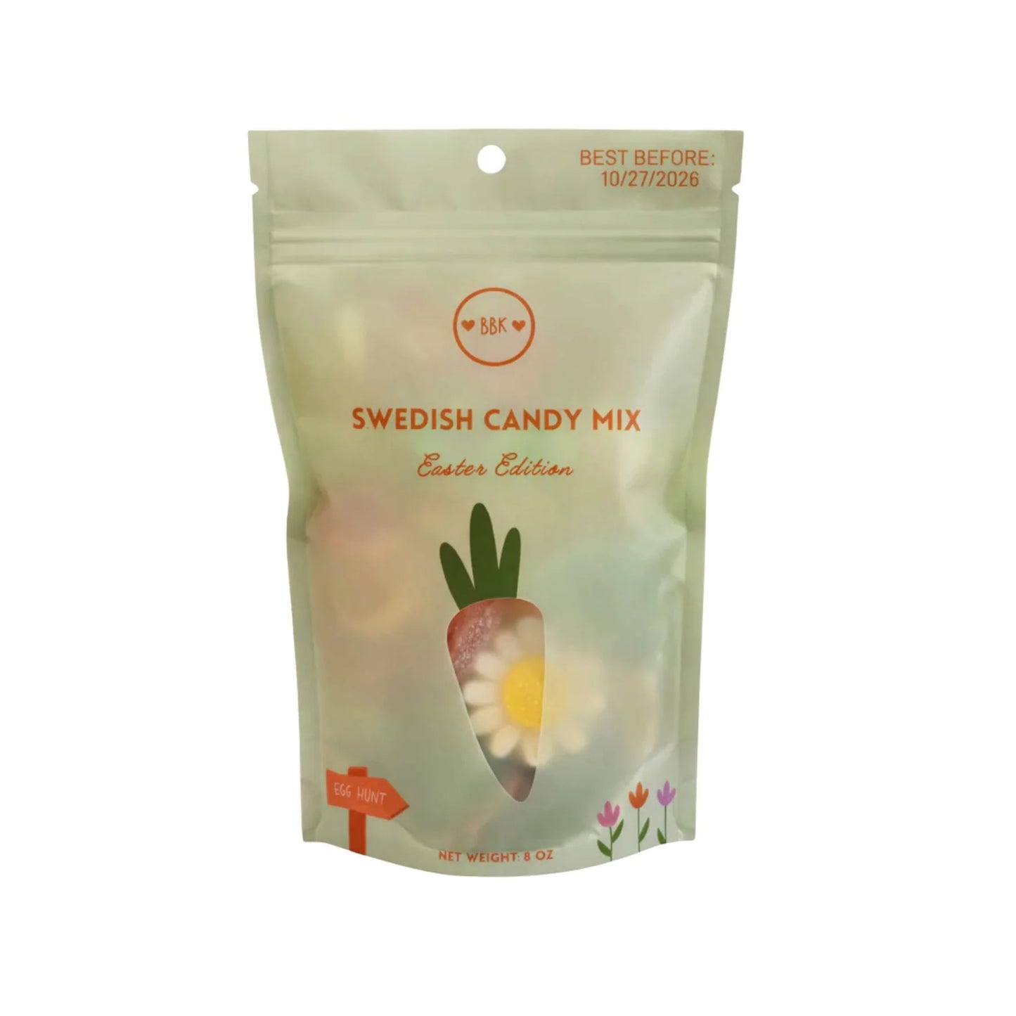 Boca Bear Kids Easter Theme Swedish Candy--Carrot