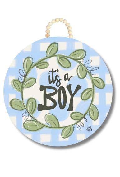 DK It's a Boy Large Hanger