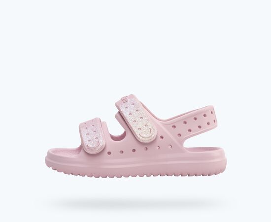 Native Shoes Chase Bio-Bling Little Kid Barely Pink Bling