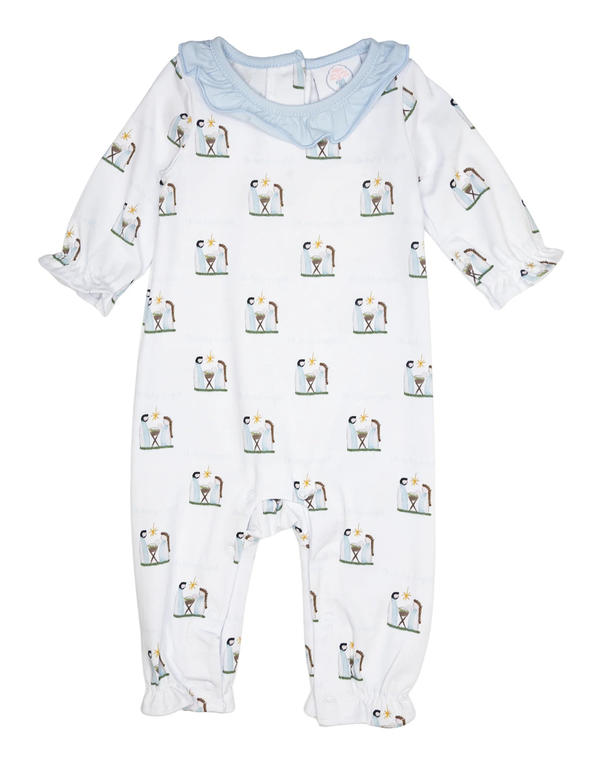 Cypress Row Oh Holy Night Girls Rosie Romper