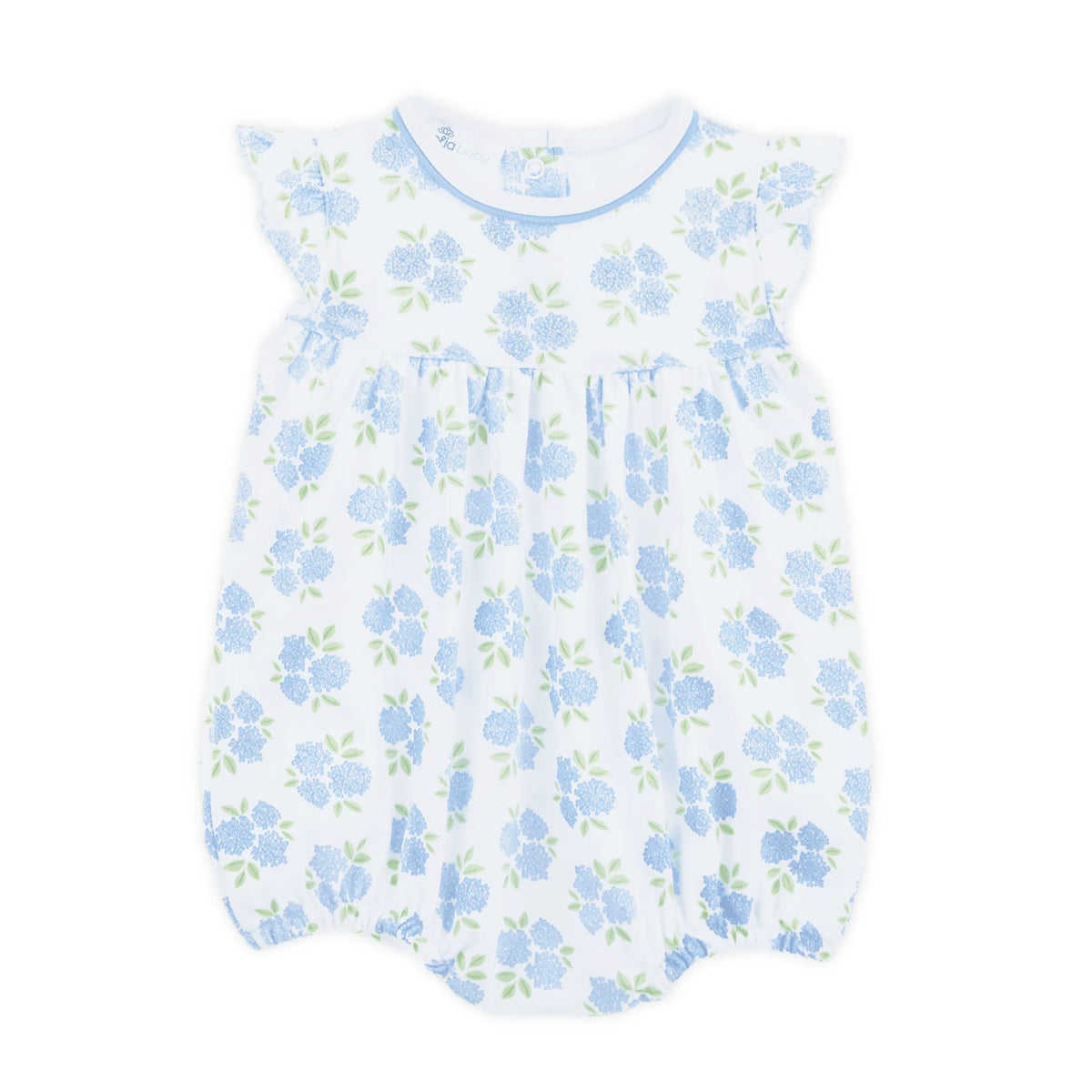 Magnolia Baby Dreamy Hydrangeas Print Flutters Bubble