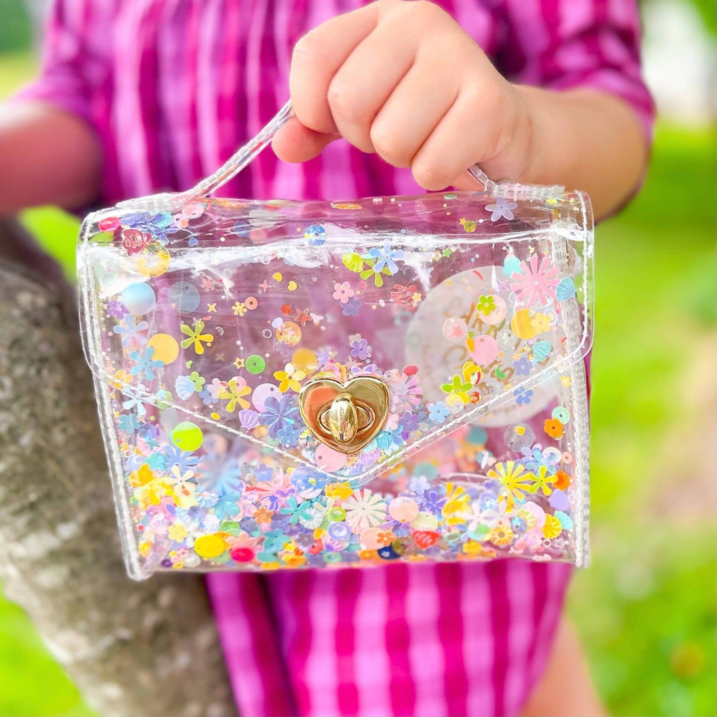 Carrying Kind Gussie: Multi Sparkle Purse