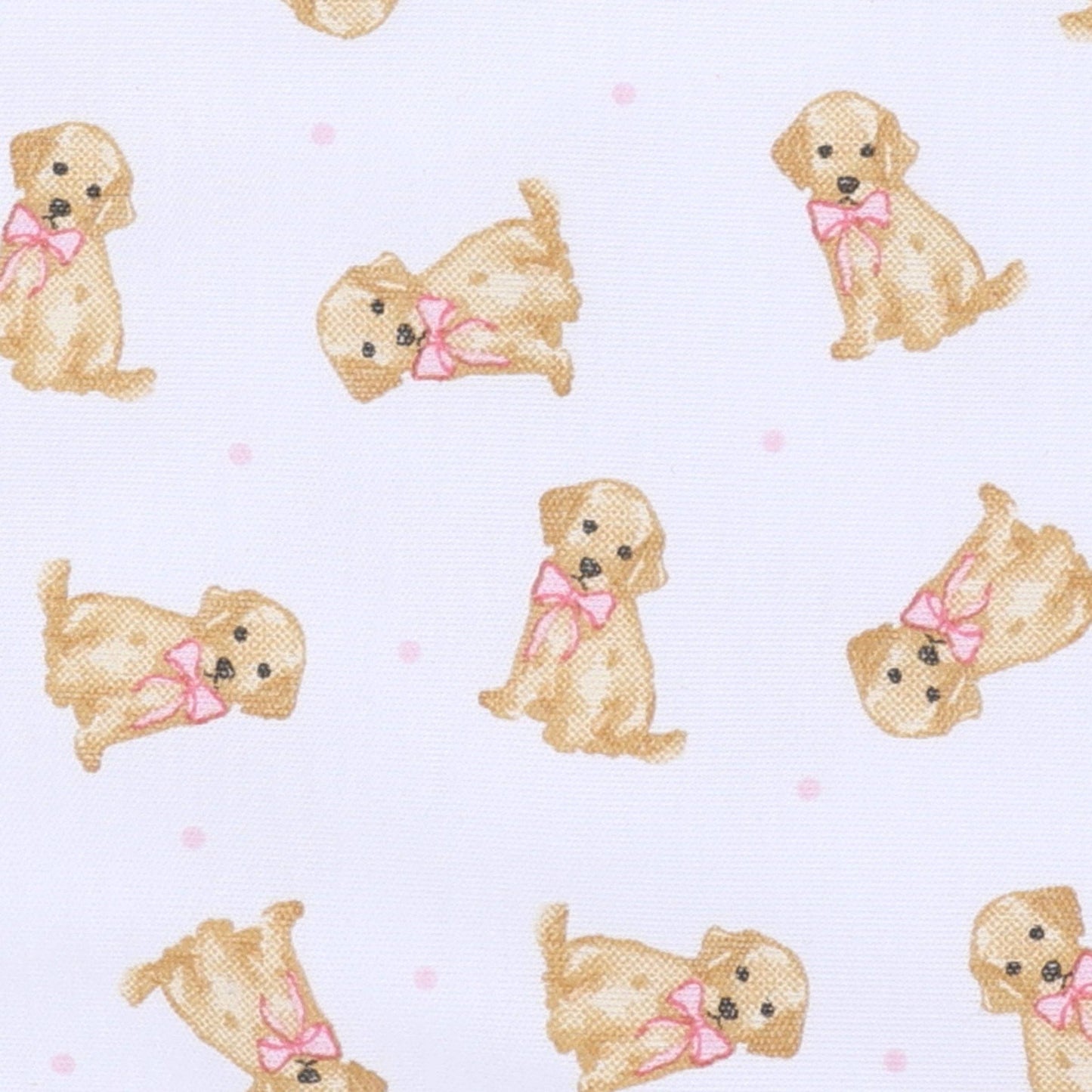 Magnolia Baby Sweet Golden Print Ruffle Zip Footie - Pink