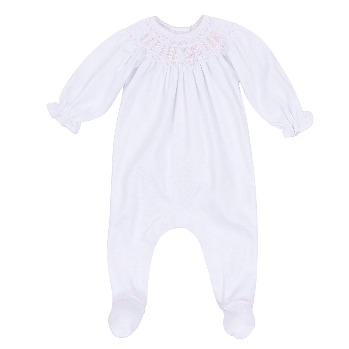 Magnolia Baby Little Sister Bishop Footie