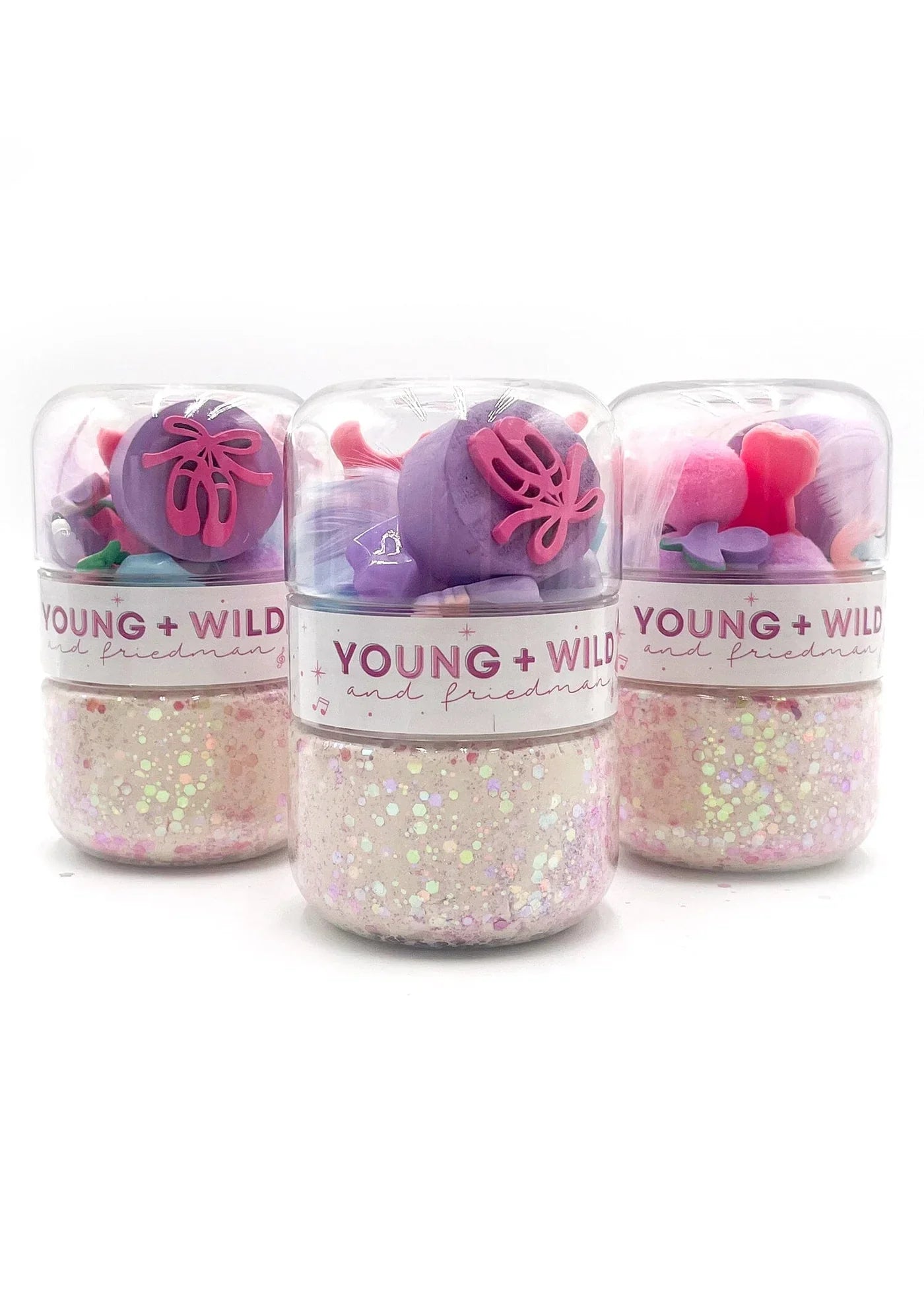 Young, Wild and Friedman Grab and Go Dough Jar--Ballet