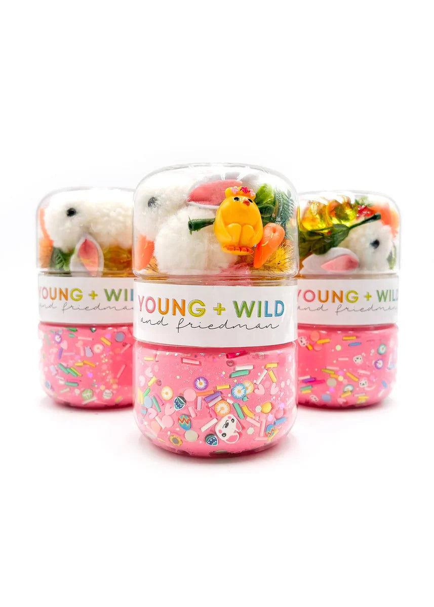 Young, Wild and Friedman Grab and Go Jar--Fluffy Bunny
