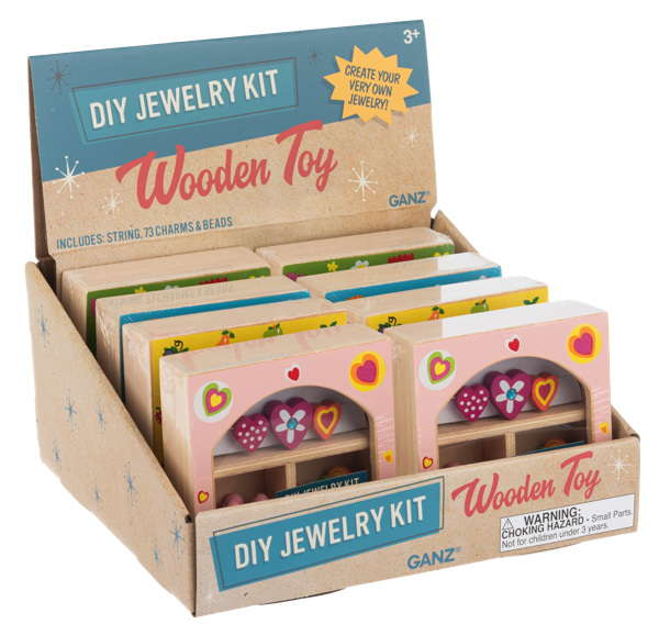 Ganz 4" DIY Jewelry Kit Sea Life and Fruit