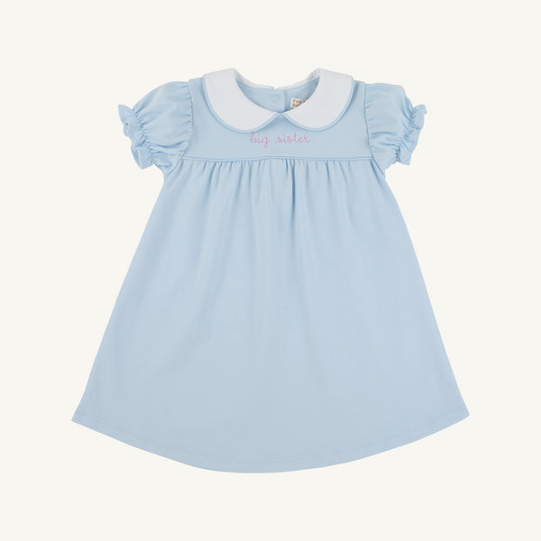 Beaufort Bonnet Holly Day Dress Big Sister--Buckhead Blue