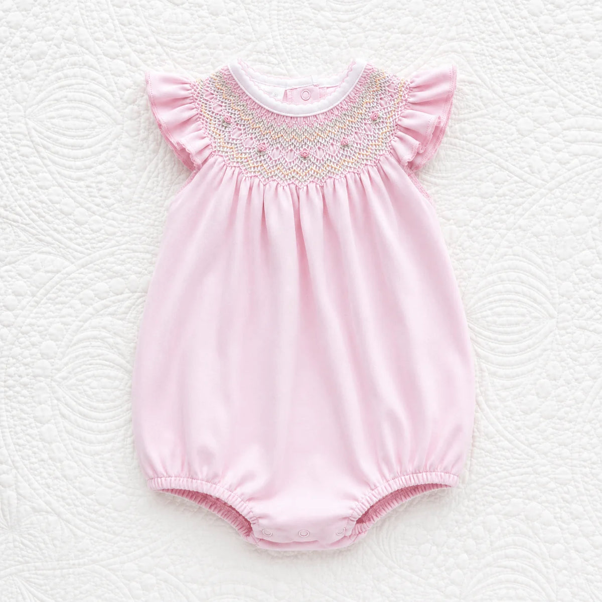 Magnolia Baby Junie's Classics Bishop Bubble--Pink