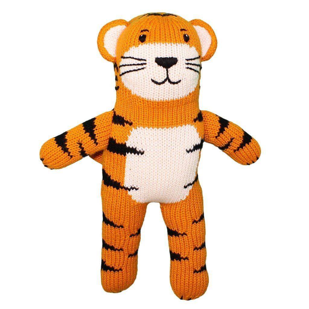 Zubels Kai the Tiger Knit Doll 7"