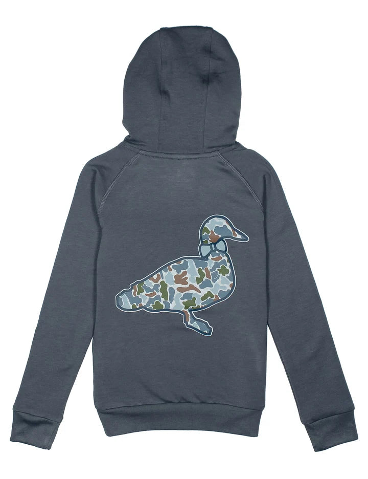 Properly Tied Boys Element Logo Hoodie--Terra Camo Storm