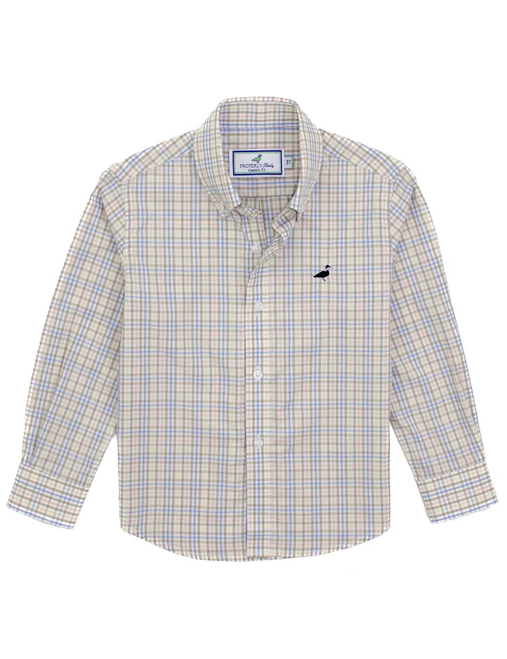 Properly Tied Boys Seasonal Sportshirt--Bridgewater