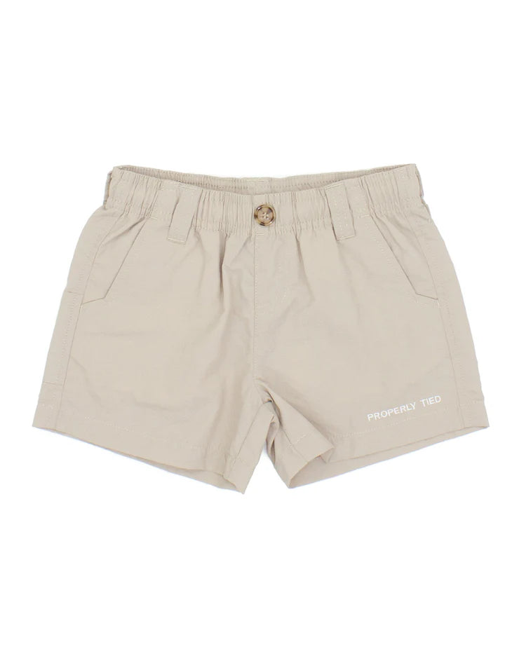Properly Tied Baby Mallard Short--Khaki